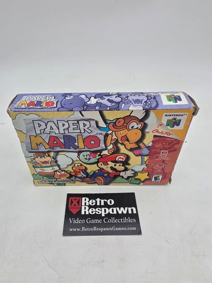 Paper Mario - Nintendo 64 (Complete)
