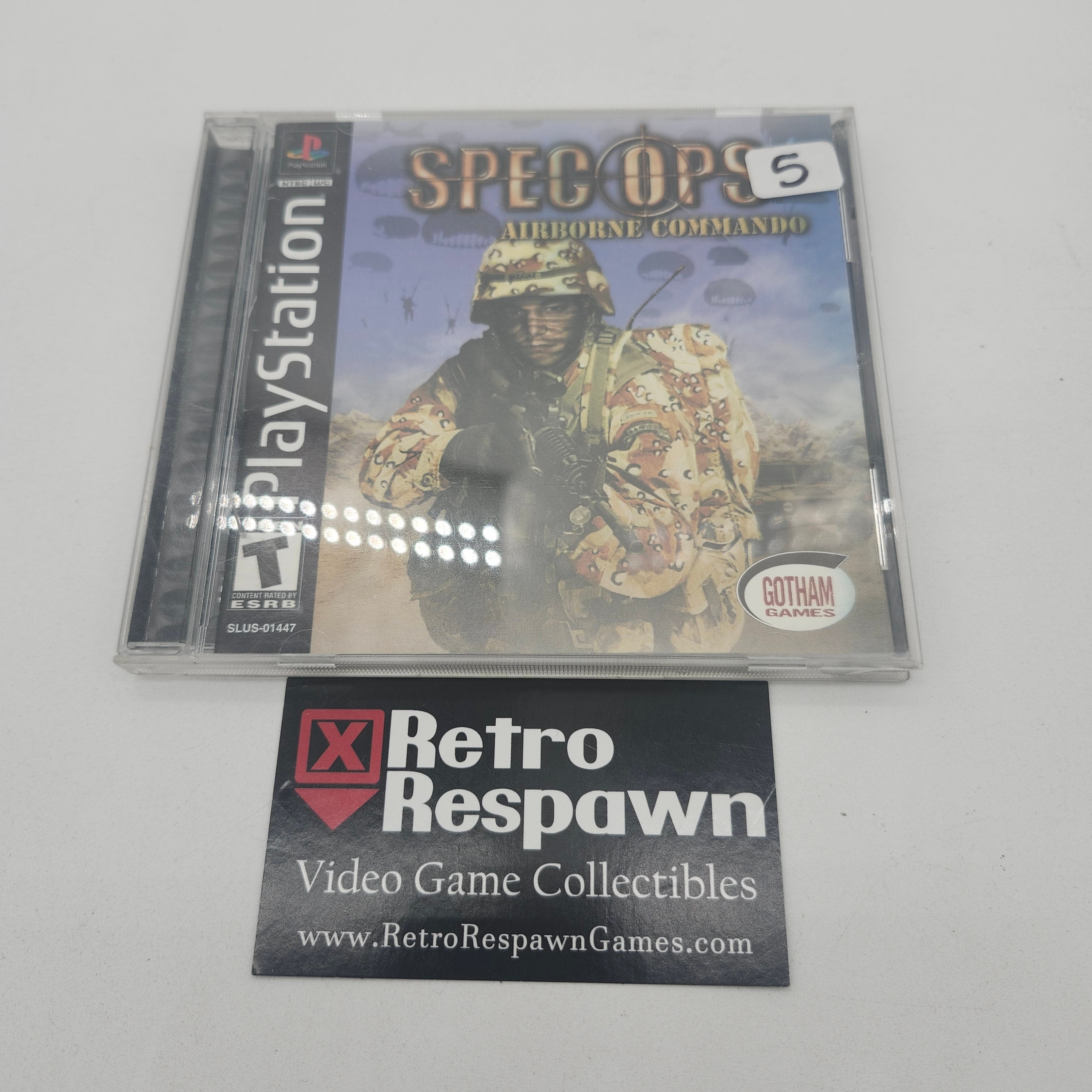 Spec Ops Airborne Commando - Playstation (Complete) – Retro Respawn