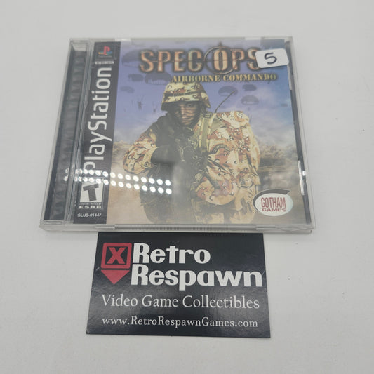 Spec Ops Airborne Commando - Playstation (Complete)