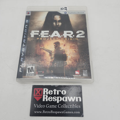 F.E.A.R. 2 Project Origin - Playstation 3 (Missing Manual)