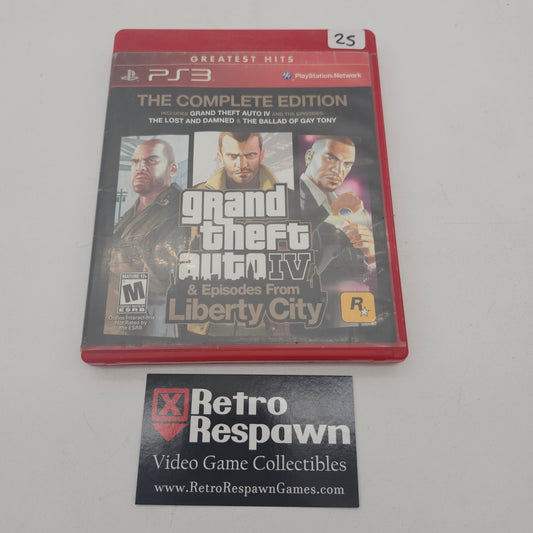 Grand Theft Auto IV [Complete Edition Greatest Hits] - Playstation 3 (Complete)