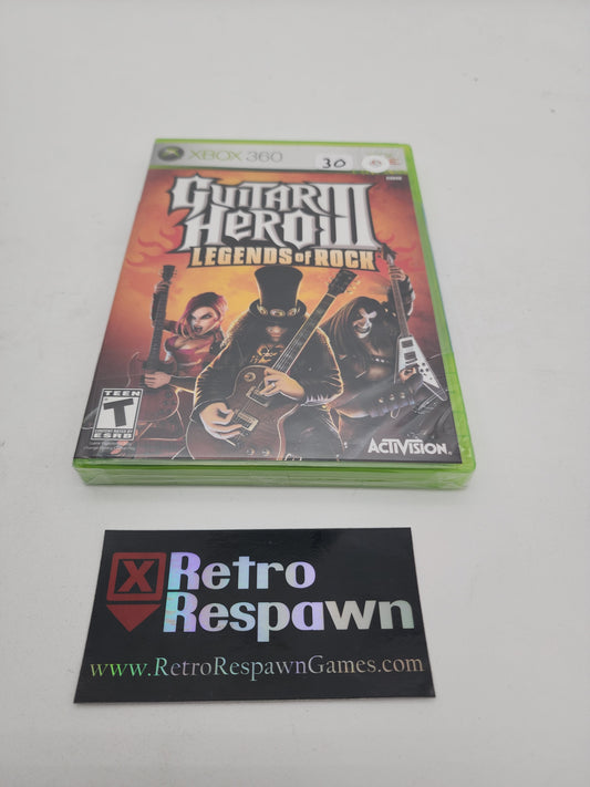 Guitar Hero III Legends of Rock - Xbox 360 (New)