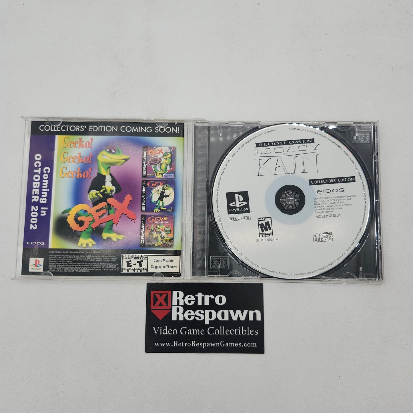 Blood Omen: Legacy of Kain [Collectors Edition] - Playstation (Complete)