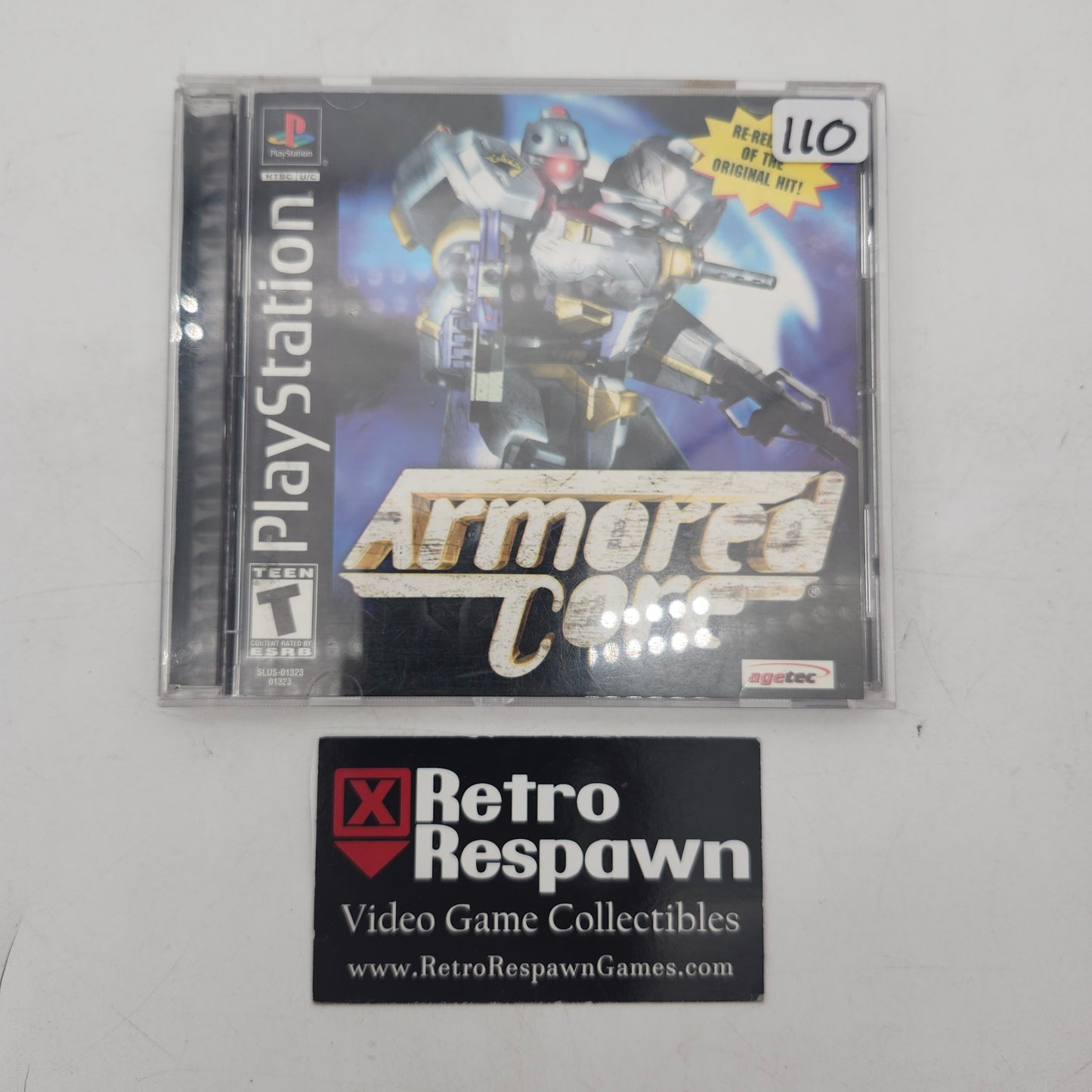 Armored Core [Agetec Re-Release] - Playstation (Complete)