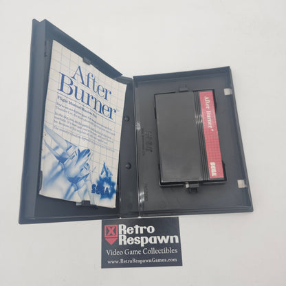 After Burner - Sega Master System (Complete)