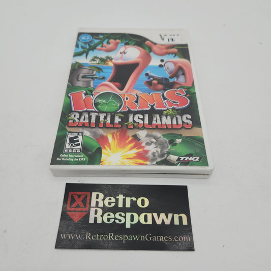 Worms: Battle Islands - Wii (Complete)