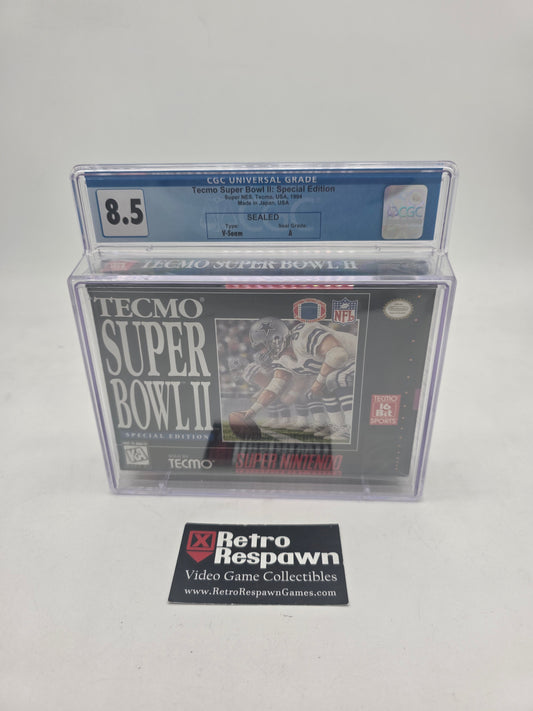 Tecmo Super Bowl II Special Edition - Super Nintendo (Graded CGC 8.5 A)