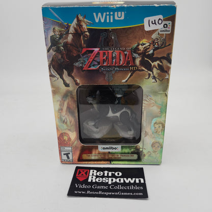 Zelda Twilight Princess HD [amiibo Bundle] - Wii U (Complete)