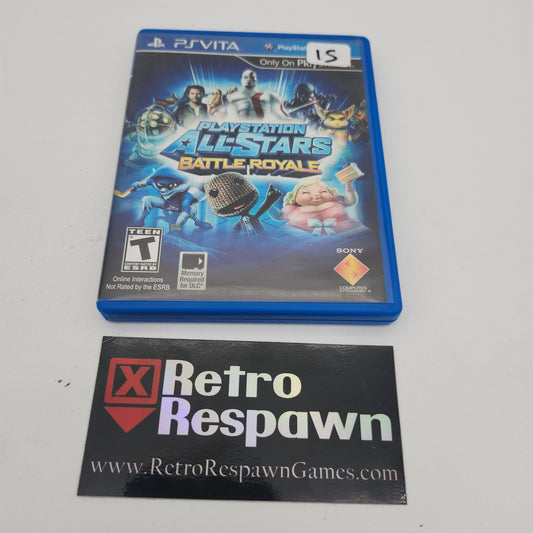 Playstation All-Stars: Battle Royale - Playstation Vita (Complete)