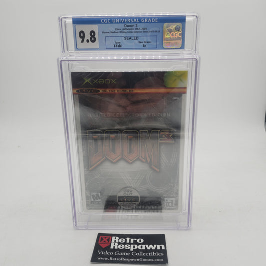 9.8 CGC Graded A+ Doom 3 [Limited Collector's Edition] - Xbox (Sealed)