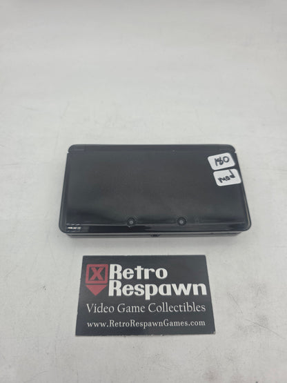 (Modded) Nintendo 3DS Black - Nintendo 3DS (Console + Charger)