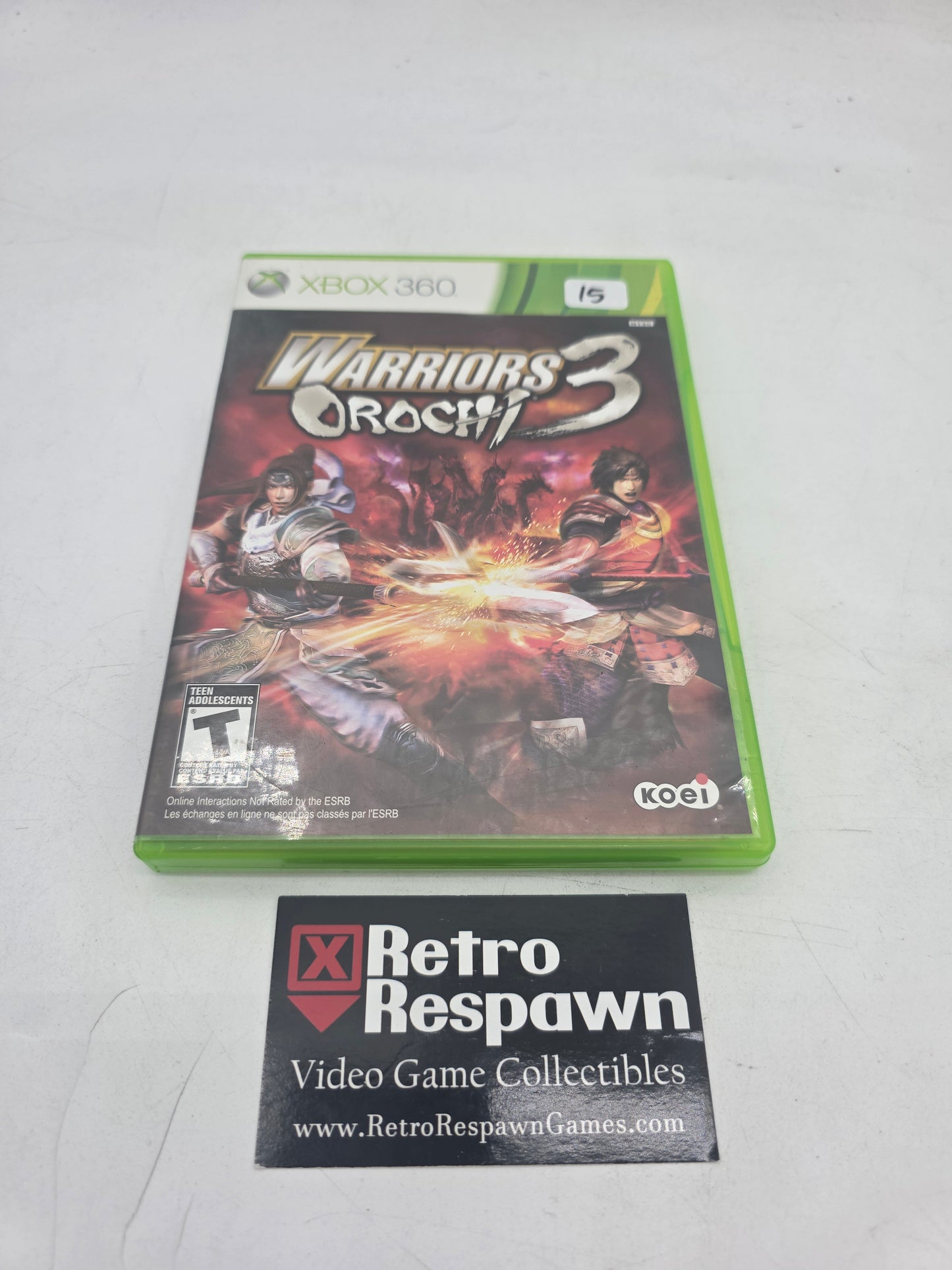 Warriors Orochi 3 - Xbox 360 (Complete)