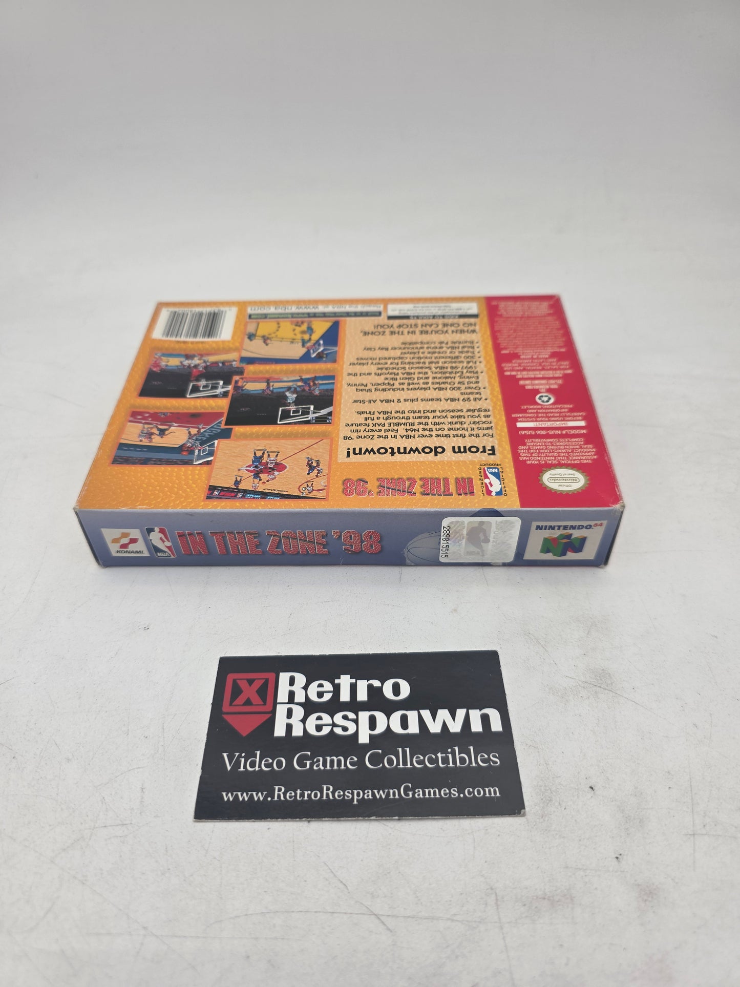 NBA In the Zone '98 - Nintendo 64 (Complete)
