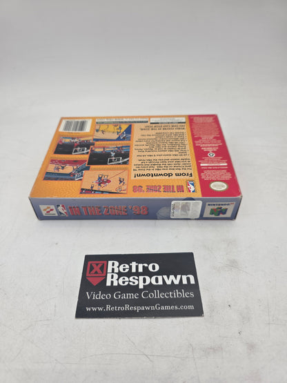 NBA In the Zone '98 - Nintendo 64 (Complete)