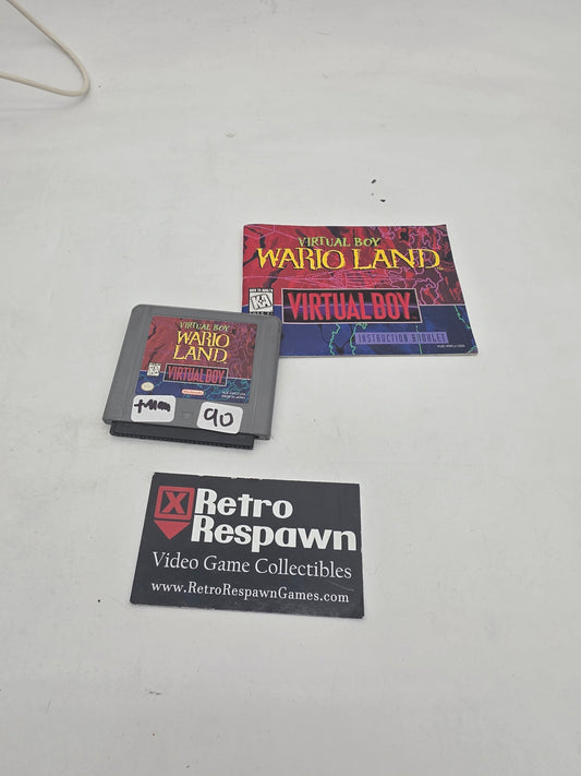 Wario Land - Virtual Boy (Game + Manual)