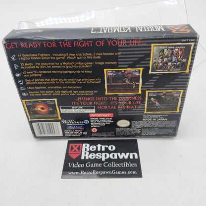 Mortal Kombat 3 - Super Nintendo (Missing Manual)