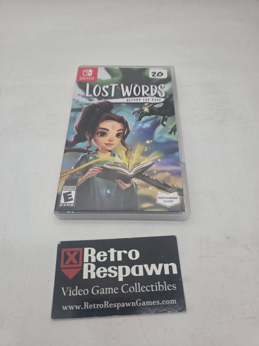 Lost Words Beyond the Page - Nintendo Switch (Complete)