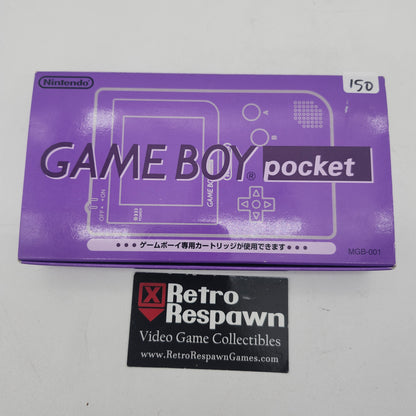 Purple Game Boy Pocket - JP Gameboy (Complete)