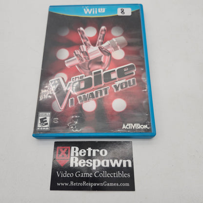 The Voice: I Want You - Wii U (Complete)