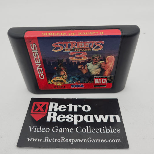 Streets of Rage 3 - Sega Genesis (Game Only)