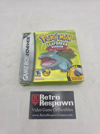 Pokemon LeafGreen Version - GameBoy Advance (Complete/Check Images)