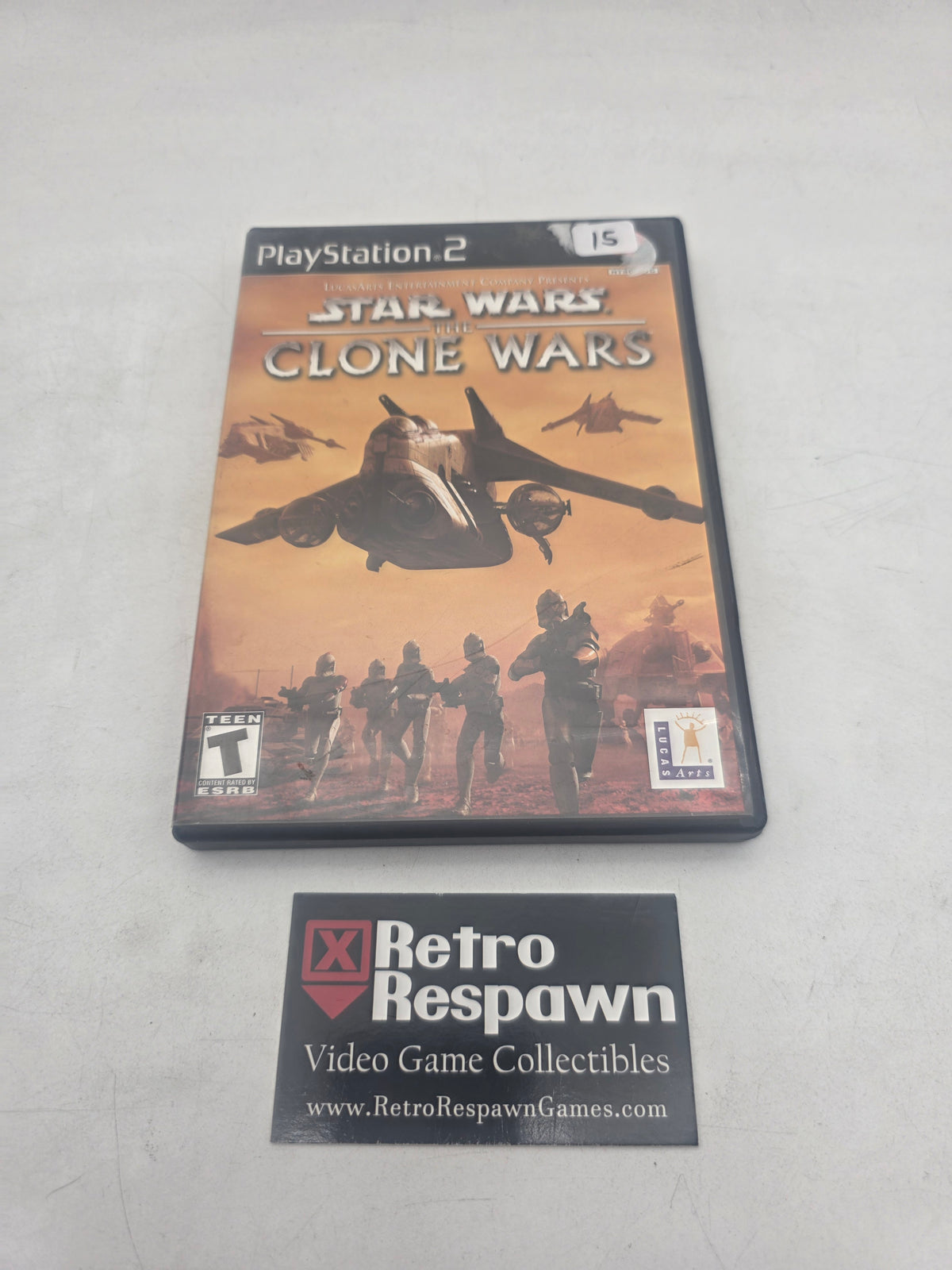 Star Wars Clone Wars - Playstation 2 (Complete)