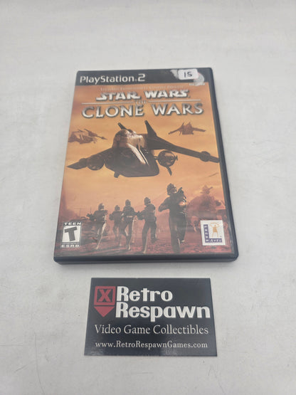 Star Wars Clone Wars - Playstation 2 (Complete)