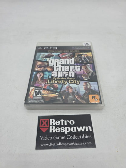Grand Theft Auto: Episodes from Liberty City - Playstation 3 (Complete)