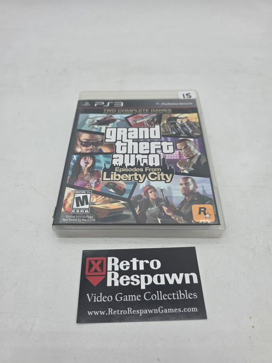 Grand Theft Auto: Episodes from Liberty City - Playstation 3 (Complete)