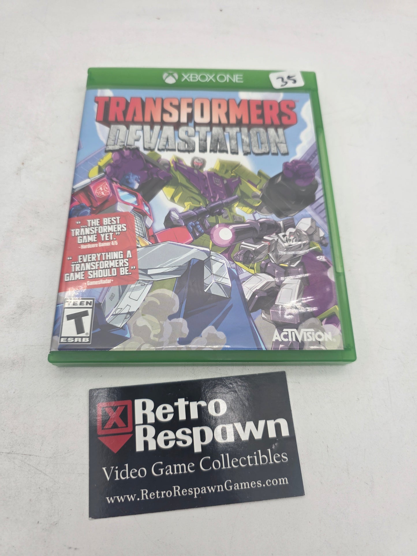 Transformers: Devastation - Xbox One (Complete)