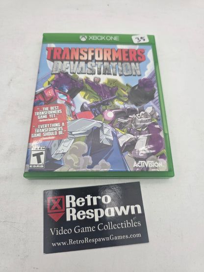 Transformers: Devastation - Xbox One (Complete)