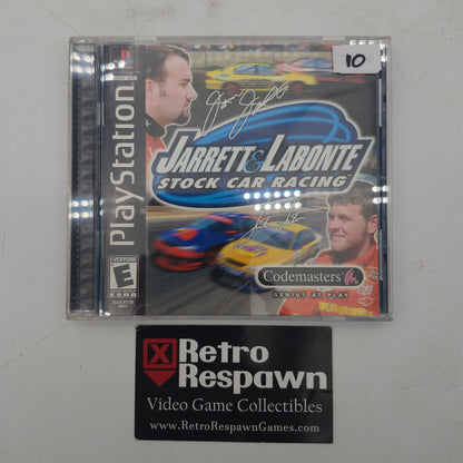 Jarrett & Labonte Stock Car Racing - Playstation (Complete)