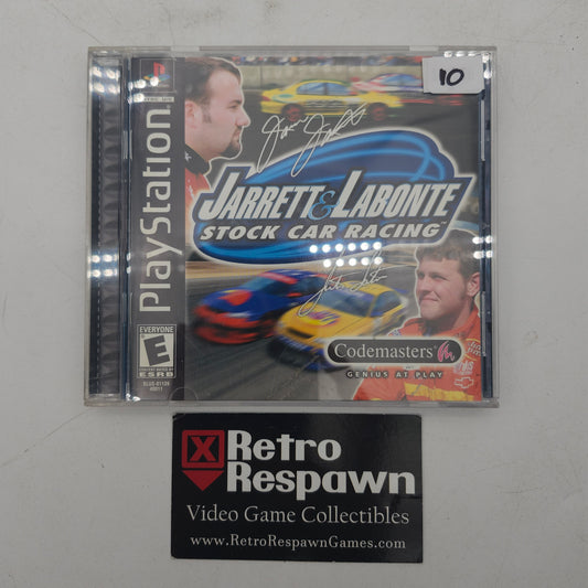 Jarrett & Labonte Stock Car Racing - Playstation (Complete)