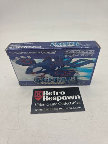 Pokemon Sapphire Version - JP Gameboy Advance (Complete)