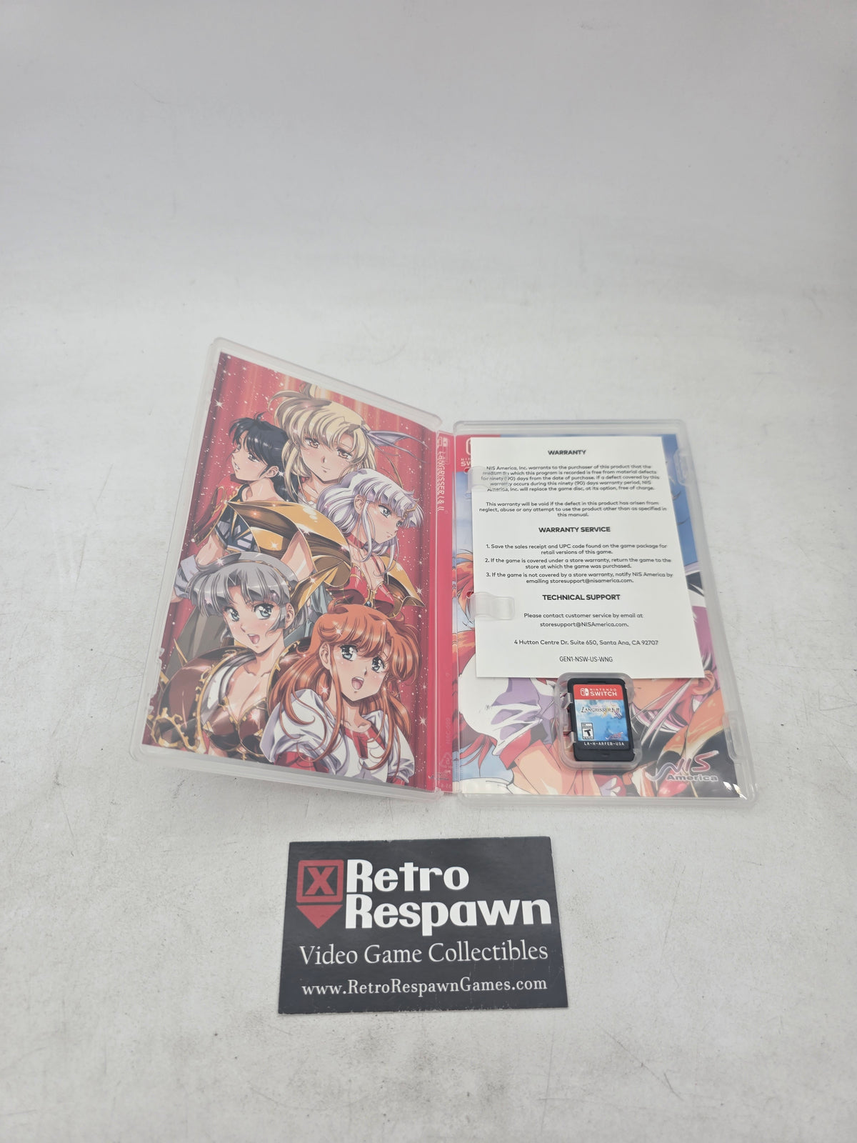 Langrisser I & II - Nintendo Switch (Complete)