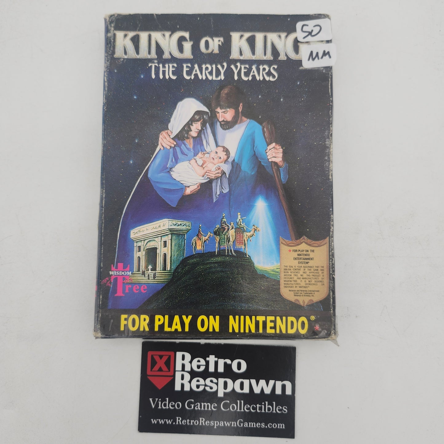 King of Kings the Early Years - NES (Missing Manual)