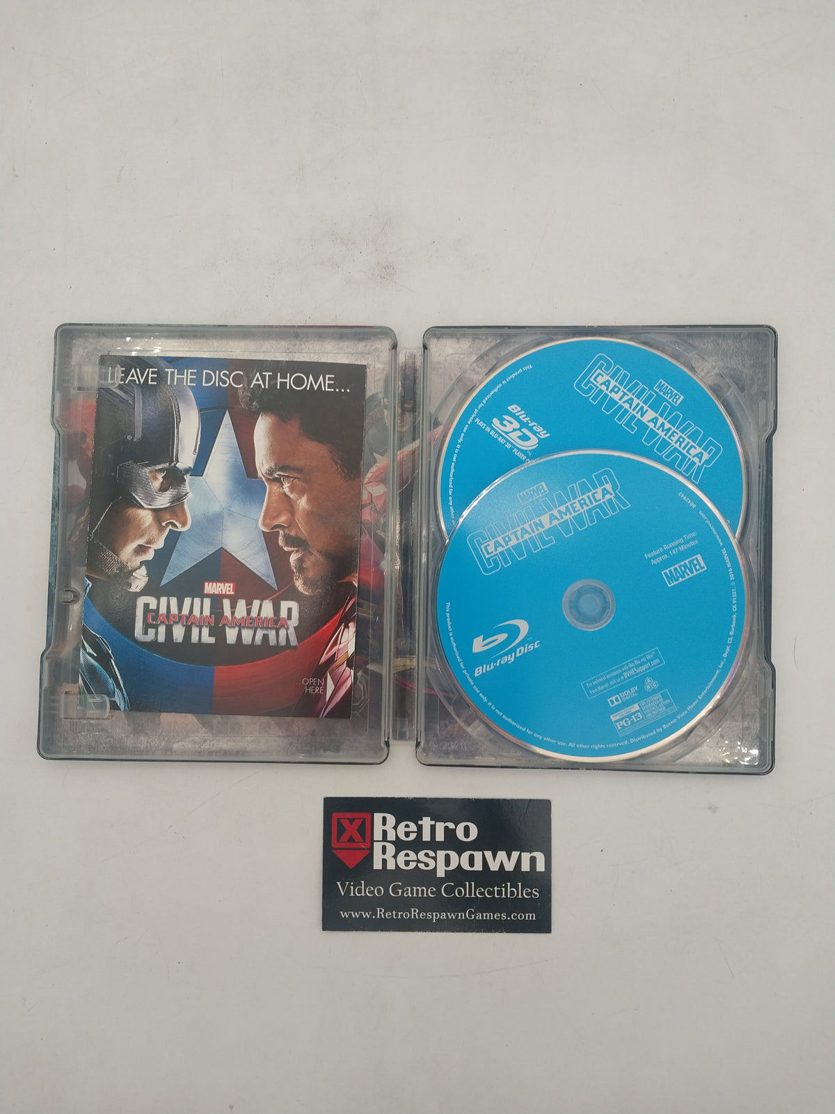 Captain America Civil War [Steelbook] - Bluray (Complete)