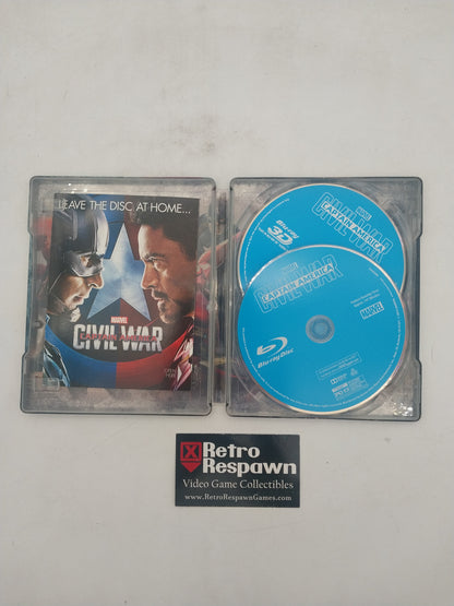 Captain America Civil War [Steelbook] - Bluray (Complete)