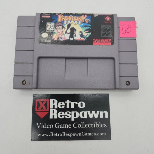 Prehistorik Man - Super Nintendo (Game Only)
