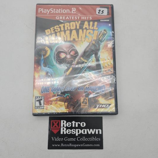 Destroy All Humans [Greatest Hits] - Playstation 2 (Sealed)