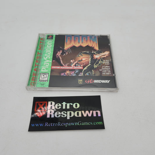 Doom [Greatest Hits] - Playstation (Complete)