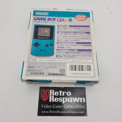 Game Boy Color Teal Console - JP GameBoy Color (Complete)