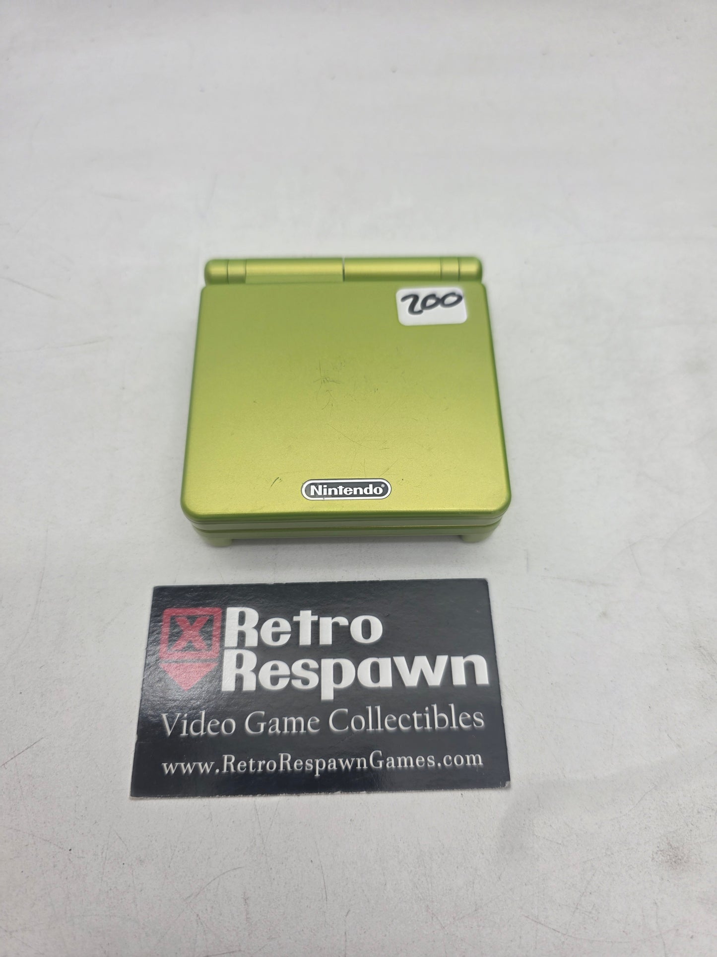 Lime Green Gameboy Advance SP - GameBoy Advance (Console + charger)
