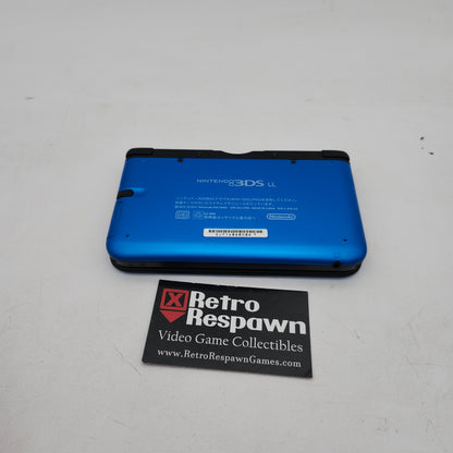 Modded Blue 3DS LL - Nintendo 3DS (Console + charger)