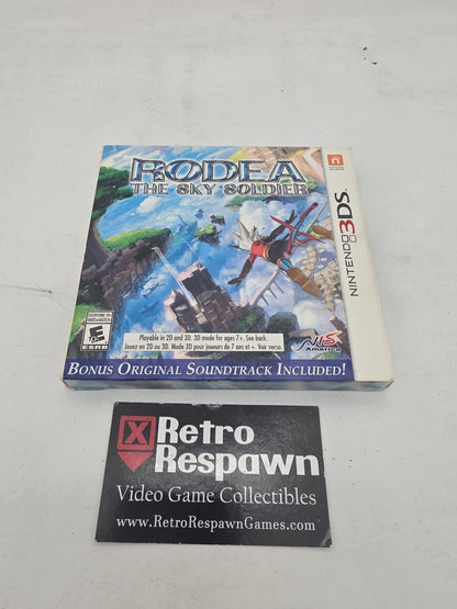 Rodea the Sky Soldier - Nintendo 3DS (Complete/ W SoundTrack)