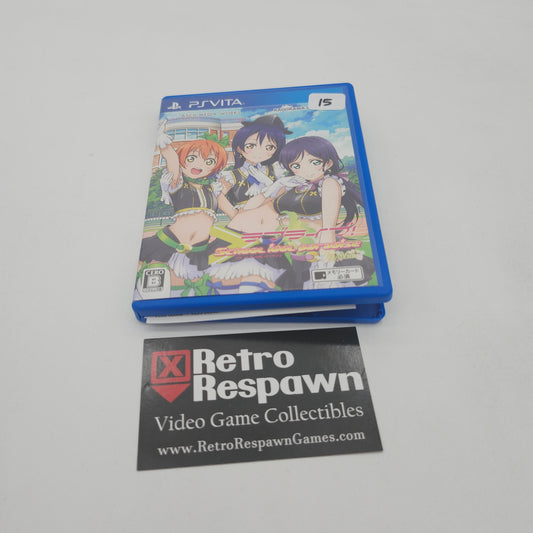 Love Live! School Idol Paradise Vol .3 Lily White - JP Playstation Vita (Complete)