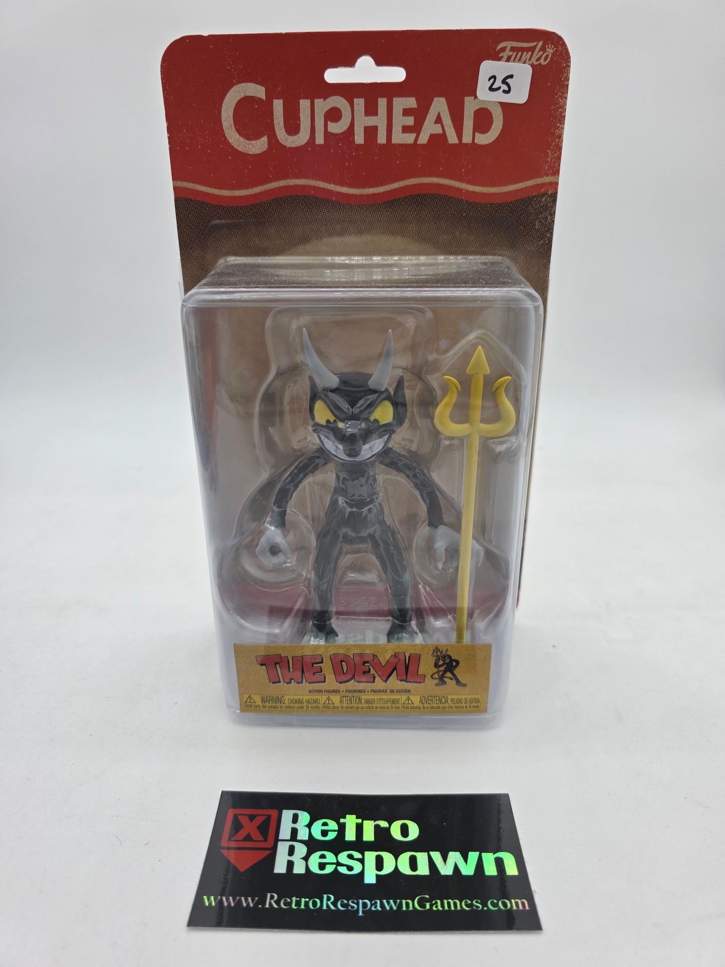 Cup Head The Devil Figure (Sealed)