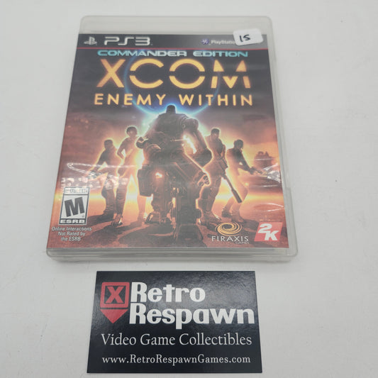 XCOM: Enemy Within: Commander Edition - Playstation 3 (Complete)