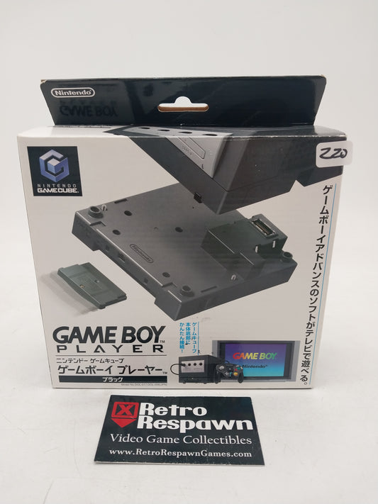 Black GameBoy Player - JP Gamecube (Complete)