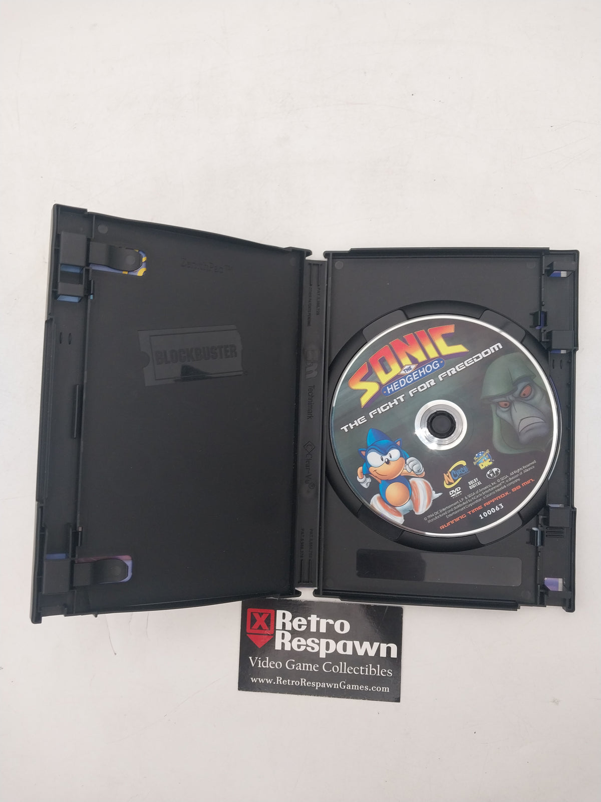 Sonic the Hedgehog The Fight for Freedom - DVD (Complete)